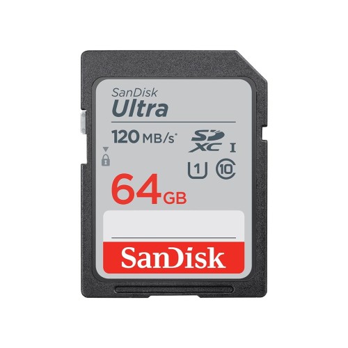 Karta pamięci SanDisk ULTRA SDXC 64GB 120MB/s UHS-I Class 10 - 1242740