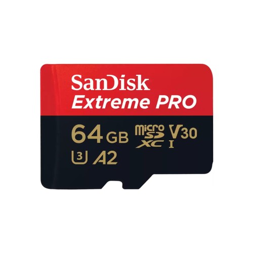 SANDISK EXTREME PRO microSDXC 64GB 200/90 MB/s A2 - 1064346