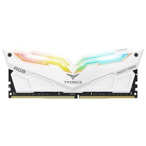Pamięć DDR4 Team Group Night Hawk RGB 16GB (2x8GB) 3600MHz CL18 1,35V White