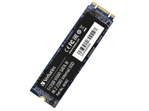 Dysk SSD wewnętrzny Verbatim VI560 S3 512GB M.2 2280 SATA - 979795