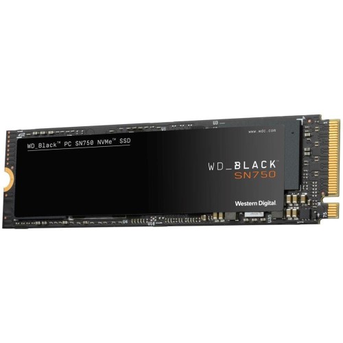 Dysk SSD WD Black SN750 500GB M.2 2280 PCIe NVMe (3470/2600 MB/s) WDS500G3X0C - 979837