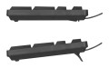 Klawiatura membranowa Activejet K-3021 (USB 2.0; (US); kolor czarny) - 1065973
