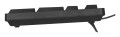 Klawiatura membranowa Activejet K-3021 (USB 2.0; (US); kolor czarny) - 1065975