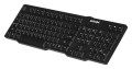 Klawiatura membranowa Activejet K-3021 (USB 2.0; (US); kolor czarny) - 1065968