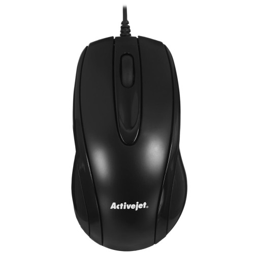 Mysz Activejet AMY-083 (optyczna; 1000 DPI; kolor czarny) - 1151709