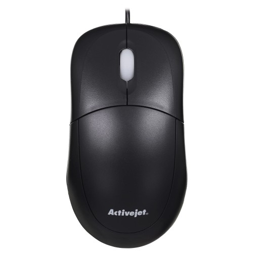 Mysz Activejet AMY-146 (optyczna; 1000 DPI; kolor czarny) - 1067794