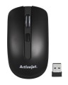 Mysz Activejet AMY-320BK (optyczna; 1600 DPI; kolor czarny) - 783642