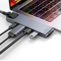Hub Baseus CAHUB-L0G (2x USB 3.0; kolor szary) - 782060