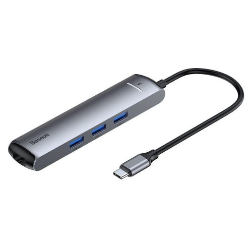 BASEUS ADAPTER HUB 6W1 USB-C NA 3X USB 3.0 CAHUB-J0G - 1065317