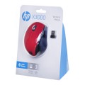 HP Wireless Mouse X3000 czerwony metalik N4G65AA - 784068