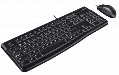 Zestaw klawiatura + mysz Logitech MK120 920-002562 (membranowa; USB 2.0; (US); kolor czarny; optyczna; 1000 DPI) - 860135