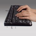 Zestaw klawiatura + mysz Logitech MK120 920-002562 (membranowa; USB 2.0; (US); kolor czarny; optyczna; 1000 DPI) - 860147