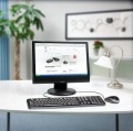 Zestaw klawiatura + mysz Logitech MK120 920-002562 (membranowa; USB 2.0; (US); kolor czarny; optyczna; 1000 DPI) - 860141