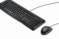 Zestaw klawiatura + mysz Logitech MK120 920-002562 (membranowa; USB 2.0; (US); kolor czarny; optyczna; 1000 DPI) - 860136