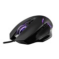 Mysz, Zestaw mysz + podkładka MODECOM VOLCANO GMX4 PLUS M-MC-GMX4-PLUS-100-EREBUS-BLACK (optyczna; 7200 DPI; kolor czarny) - 784892