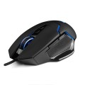 Mysz, Zestaw mysz + podkładka MODECOM VOLCANO GMX4 PLUS M-MC-GMX4-PLUS-100-EREBUS-BLACK (optyczna; 7200 DPI; kolor czarny) - 784893