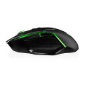 Mysz, Zestaw mysz + podkładka MODECOM VOLCANO GMX4 PLUS M-MC-GMX4-PLUS-100-EREBUS-BLACK (optyczna; 7200 DPI; kolor czarny) - 784889