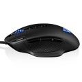 Mysz, Zestaw mysz + podkładka komputerowa MODECOM VOLCANO GMX5 BEAST M-MC-GMX5-BEAST-100-EREBUS-BLAC (optyczna; 12000 DPI; kolor czarny) - 784908