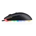 Mysz, Zestaw mysz + podkładka komputerowa MODECOM VOLCANO GMX SILENT ASSASSIN M-MC-GMX-SILENT-ASSASSIN-100-EL (optyczna; 6200 DPI; kolor czarny) - 784913