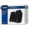 Zestaw głośników komputerowe SVEN SV-012540 (2.0; kolor czarny) - 781615
