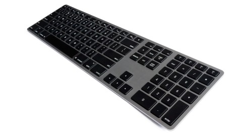 MATIAS KLAWIATURA ALUMINIOWA MAC PODŚWIETLANA RGB SPACE GRAY FK318LB-UK - 782675