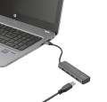 HUB USB Trust Halyx Aluminium 4x USB 3.2 (23327) - 928448