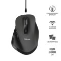 MYSZ TRUST Fyda Rechargeable Wireless Comfort Black - 783805