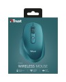 MYSZ TRUST OZAA RECHARGEABLE MOUSE BLUE - 878389