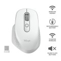 MYSZ TRUST OZAA RECHARGEABLE MOUSE WHITE - 878361