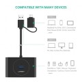 Hub UGREEN 40850 (4x USB 3.0; kolor czarny) - 1065316