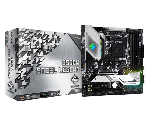 Płyta główna Asrock B550M STEEL LEGEND (WYPRZEDAŻ) - 1331720