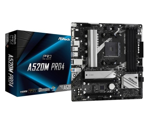 Płyta główna Asrock A520M PRO4 - 1315421