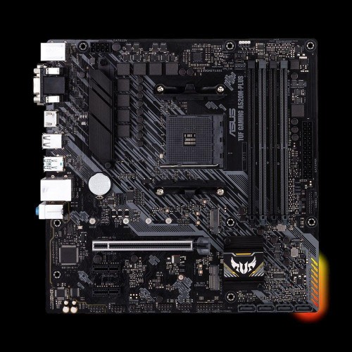 Płyta Asus TUF GAMING A520M-PLUS/AMD A520/SATA3/M.2/USB3.1/PCIe3.0/AM4/mATX - 628884