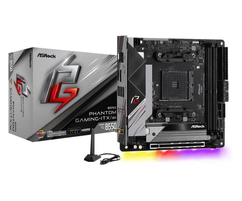 Płyta główna Asrock B550 PHANTOM GAMING-ITX/AX - 789136