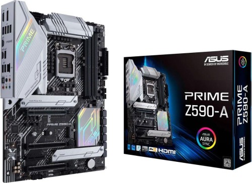 Płyta Asus PRIME Z590-A /Z590/DDR4/SATA3/M.2/USB3.2/PCIe4.0/s.1200/ATX - 979889