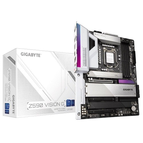 Płyta Gigabyte Z590 VISION G/Z590/DDR4/SATA3/M.2/USB3.1/PCIe3.0/s.1200/ATX - 979947