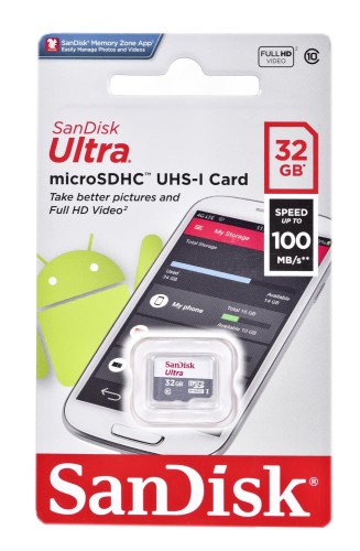SANDISK ULTRA microSDHC 32 GB 100MB/s - 1234607