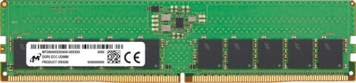 Micron ECC UDIMM DDR5 16GB 1Rx8 4800MHz PC5-38400 MTC10C1084S1EC48BA1R - 1219269
