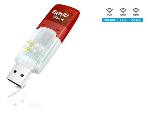 Karta sieciowa Wi-Fi FRITZ! WLAN USB Stick N v2.0 Dualband - 980518