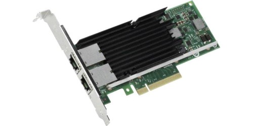 Karta sieciowa Intel X540-T2 X540T2BLK 927245 (PCI-E, RJ-45; 2x 10/100/1000Mbps) - 750054