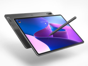 Tablet Lenovo Tab P12 Pro Snapdragon 870 12.6" WQXGA AMOLED 400nits Glossy 6/12GB Qualcomm Adreno 650 GPU LTE Android Storm Grey