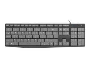 Klawiatura przewodowa Natec Flameback US slim OEM czarna
