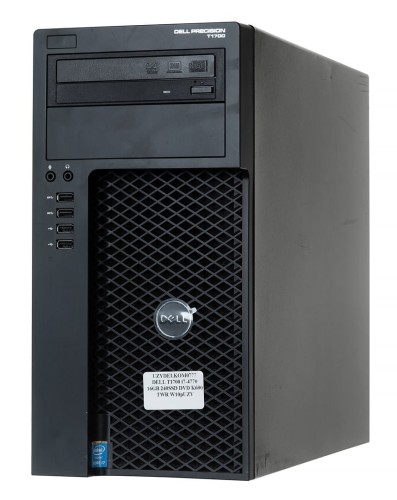DELL Precision T1700 i7-4770 16GB 240SSD DVD K600 TOWER Win10pro UŻYWANY - 1188946