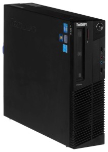 LENOVO ThinkCentre M81 i3-2100 4GB 120SSD DVD SFF Win10pro UŻYWANY