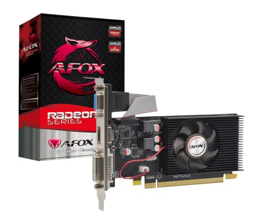 AFOX RADEON R5 220 2GB DDR3 DVI HDMI VGA LP FAN L4 AFR5220-2048D3L4 - 939584