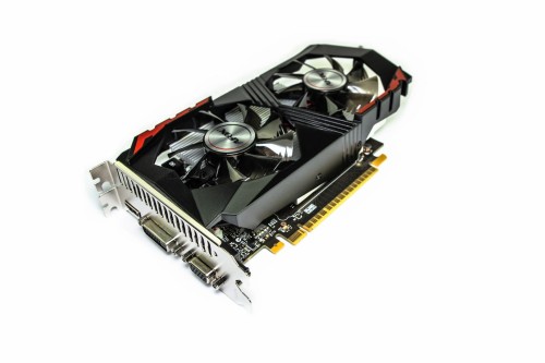 AFOX GEFORCE GTX750TI 2GB GDDR5 DVI HDMI VGA DUAL FAN V8 AF750TI-2048D5H5-V8 - 1133383