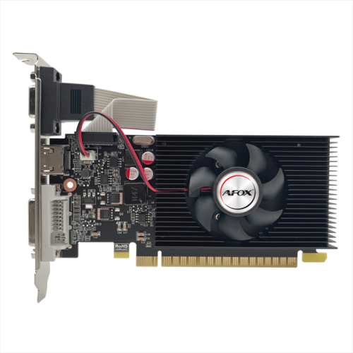 AFOX GEFORCE GT710 1GB DDR3 64BIT DVI HDMI VGA LP RAD V3 AF710-1024D3L5-V3 - 1210542