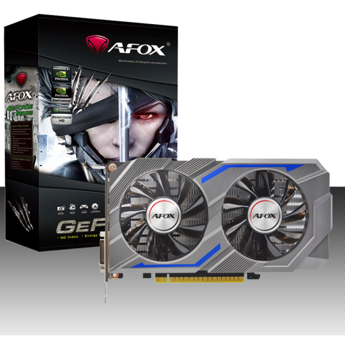 AFOX GEFORCE GTX1650 4GB GDDR6 128BIT DVI HDMI ATX FAN AF1650-4096D6H1 - 1210535