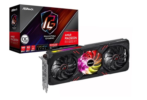 Karta graf. Asrock RX 6650 XT Phantom Gaming D 8G O - 1133189