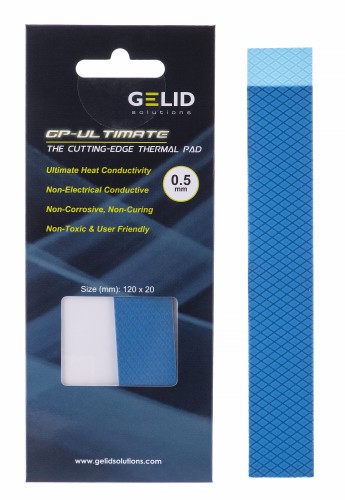 Termopady Gelid Ultimate 120x20x0.5mm TP-GP04-R-A - 1132921